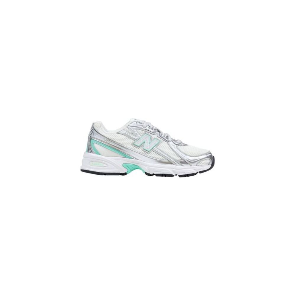New Balance Silver Synthetic Athletic Women's Sneakers